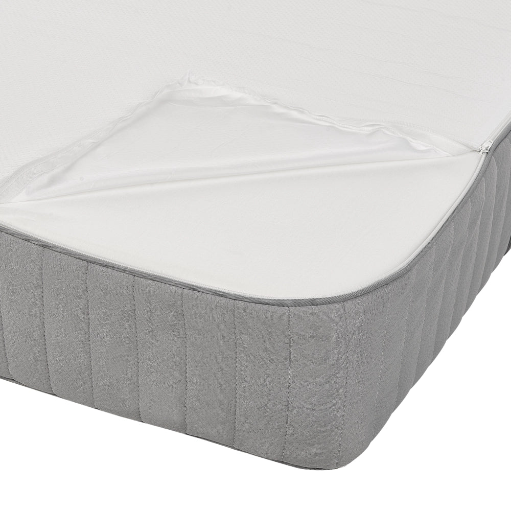 Materasso in schiuma di lattice duro e compatto sfoderabile Imbottitura 160 x 200 cm bianco camera da letto