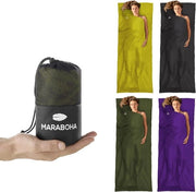 Zaino da campeggio morbido - Leggero e compatto - Verde - Microfibra
