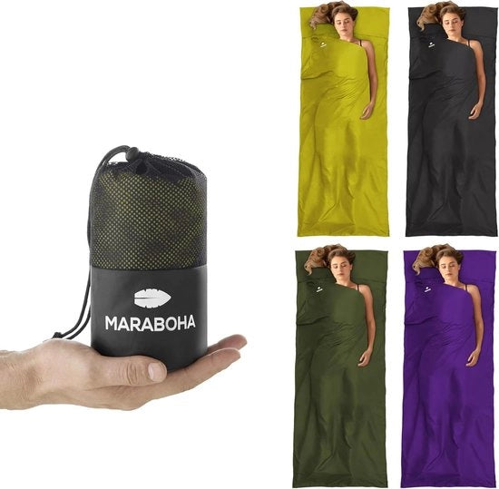 Zaino da campeggio morbido - Leggero e compatto - Verde - Microfibra