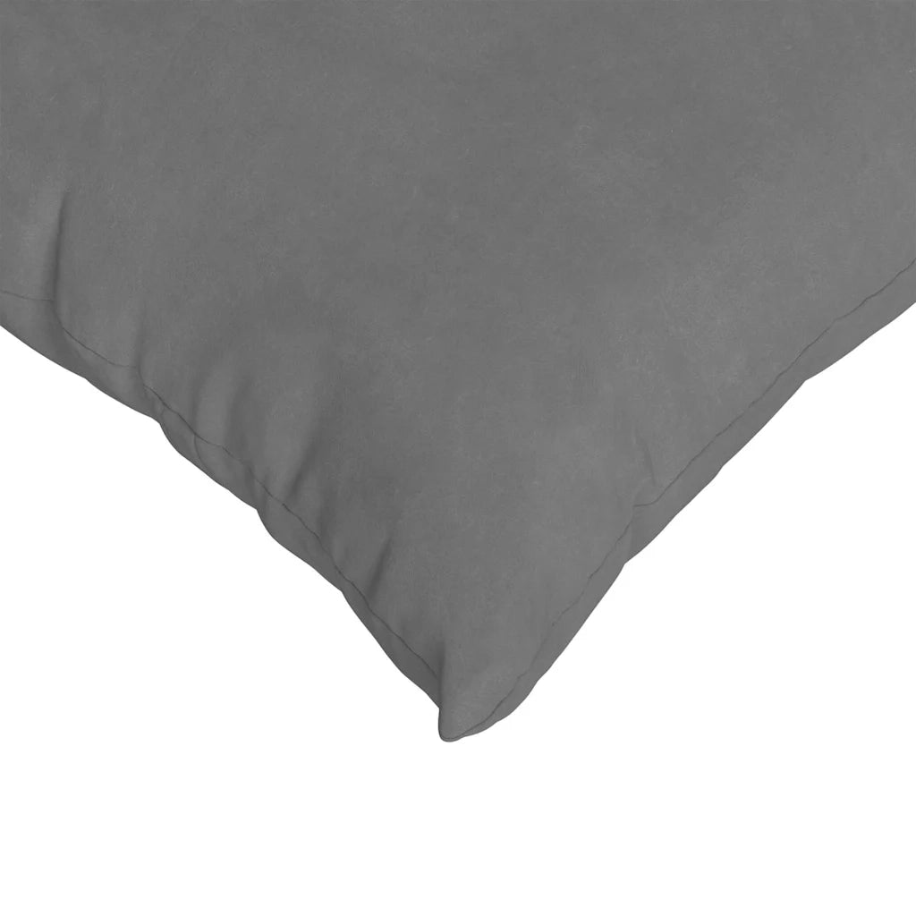 Cuscini da Divano 2 pcs Grigio scuro 50 x 30 cm Tessuto 42013641