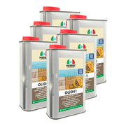 Impregnante per legno esterno OLIO41   1LTx6Pz