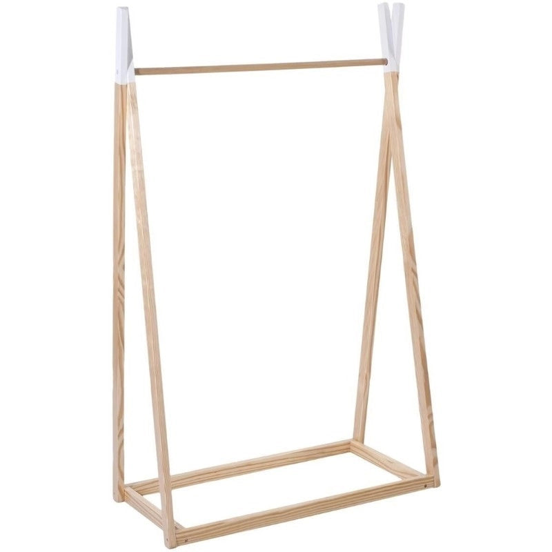 Appendiabiti a forma di tipi legno