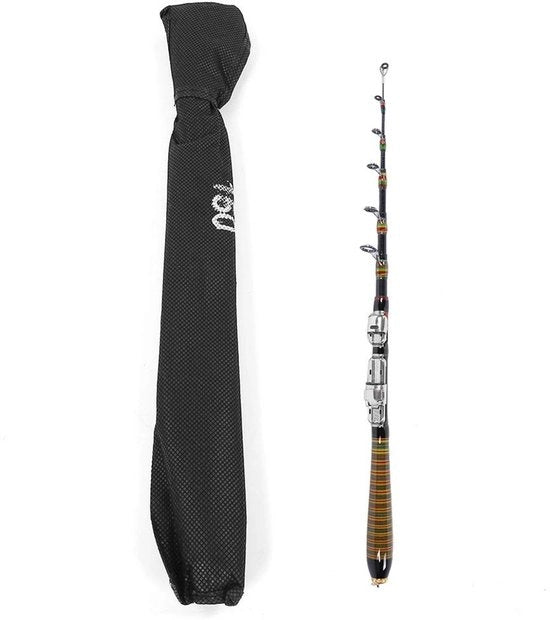 Accessori per pesca a mano - Vengel Telescopico a Fibra di Carbonio - Portatile - Leggero - Accessori per Pesca - 1,2/1,5/1,8/2,1/2,4 m - Manubrio Comodo - Vengel per Pesca
