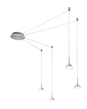 Lampadario a sospensione Isabella a Led in metallo e metacrilato 3410-49-212 Fabas Luce