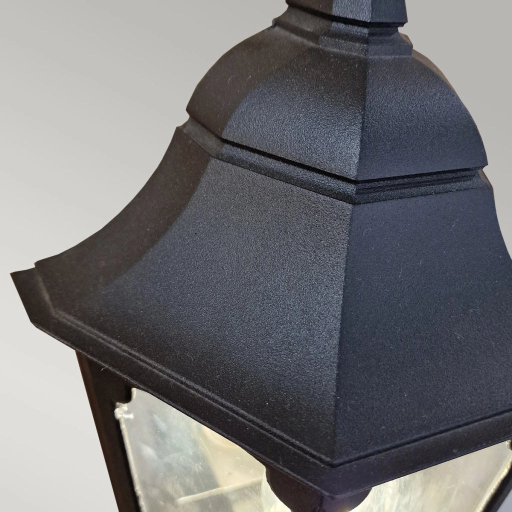 Applique esterna nera classica E27 60W IP44 Parish Elstead