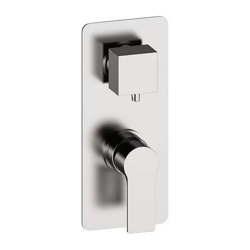 Miscelatore ad incasso con forme quadre serie Energy