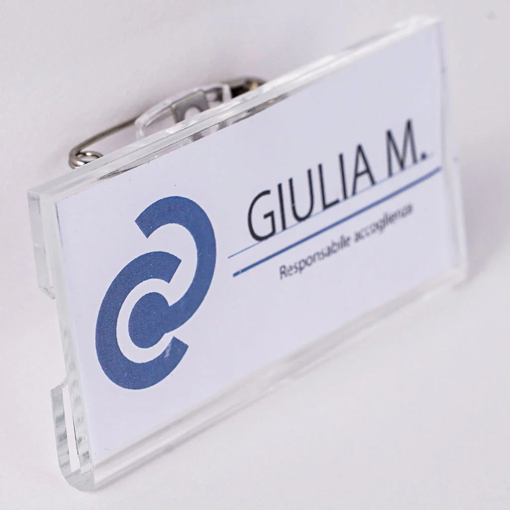 Porta Badge Porta nome per eventi congressi meeting