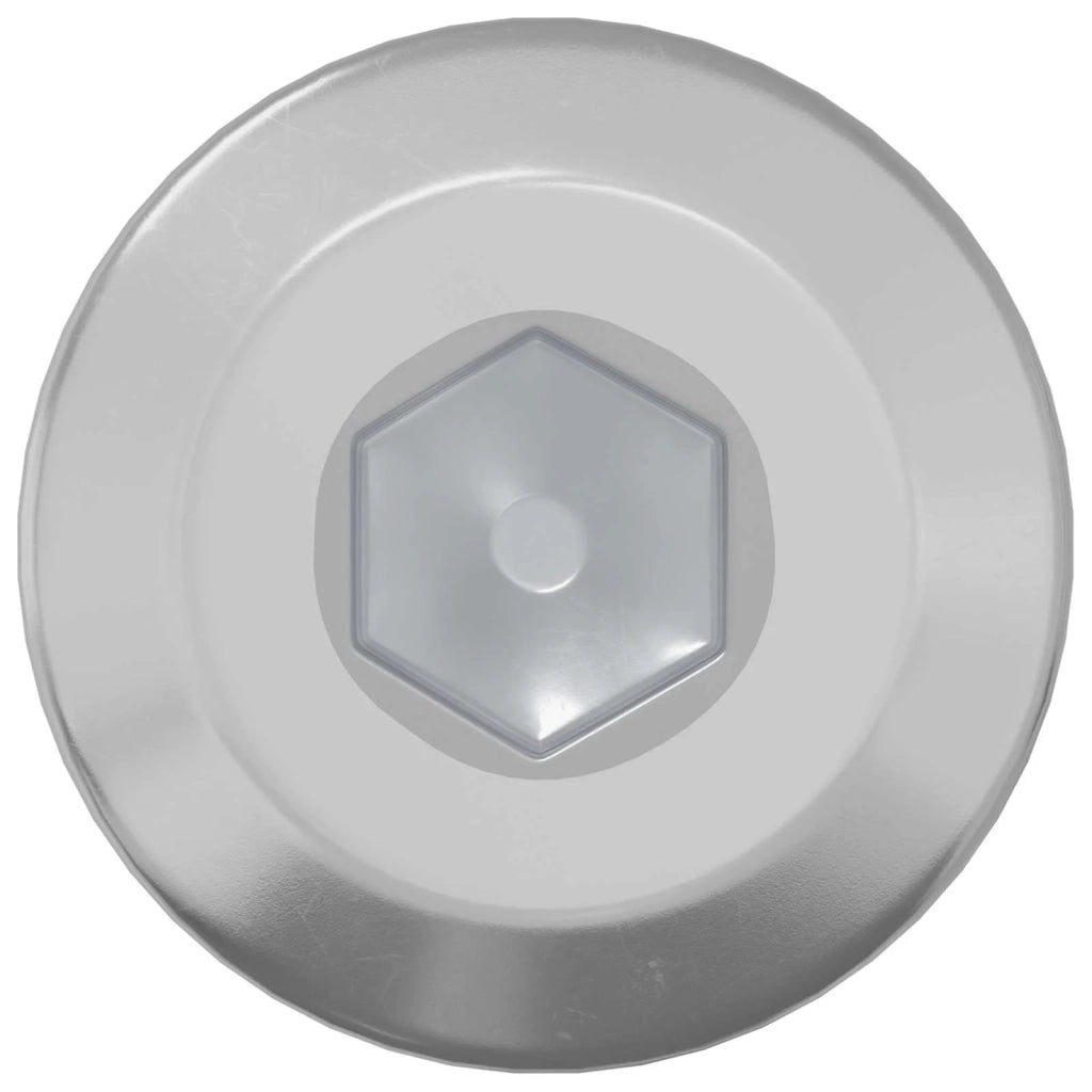 Vite con Testa Bloccante 2514 pcs Argento Acciaio
