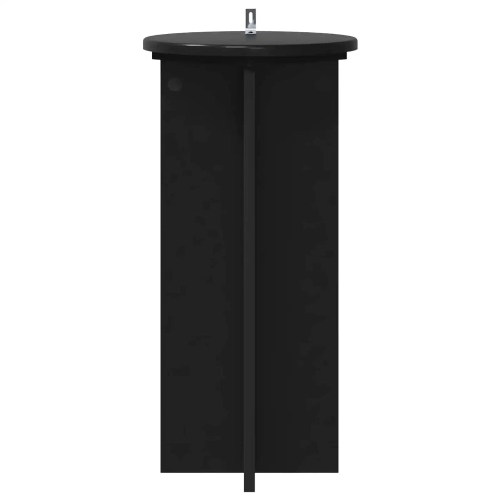 Supporto per piante | Sostegno per piante 2 pz Nero 29,5 x 29,5 x 60 cm