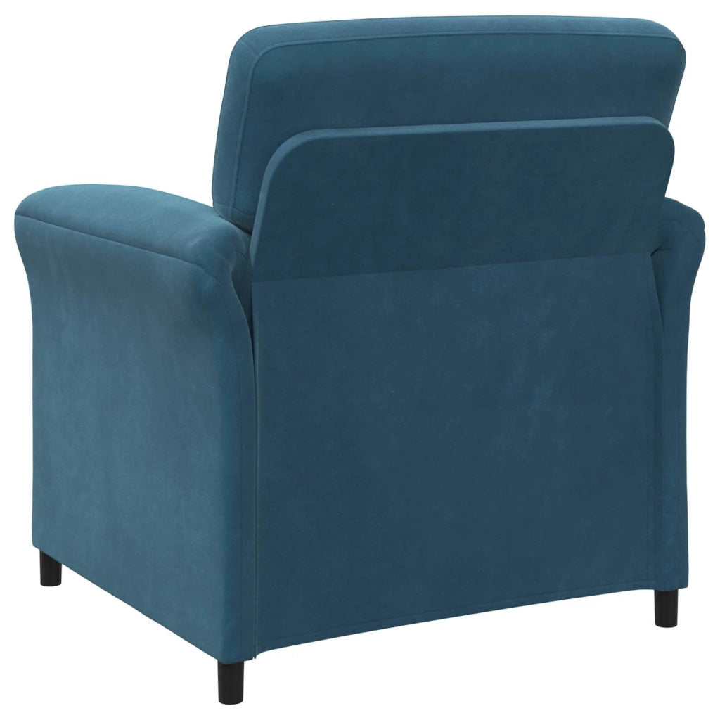 Set di divani 2 pz Blu Velluto 3424908