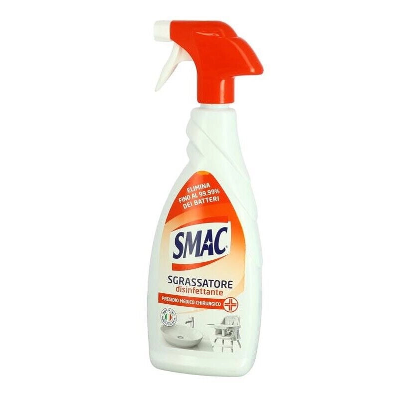 SMAC SPRAY SGRASSATORE 650 ML DISINFETTANTE CON CANDEGGINA