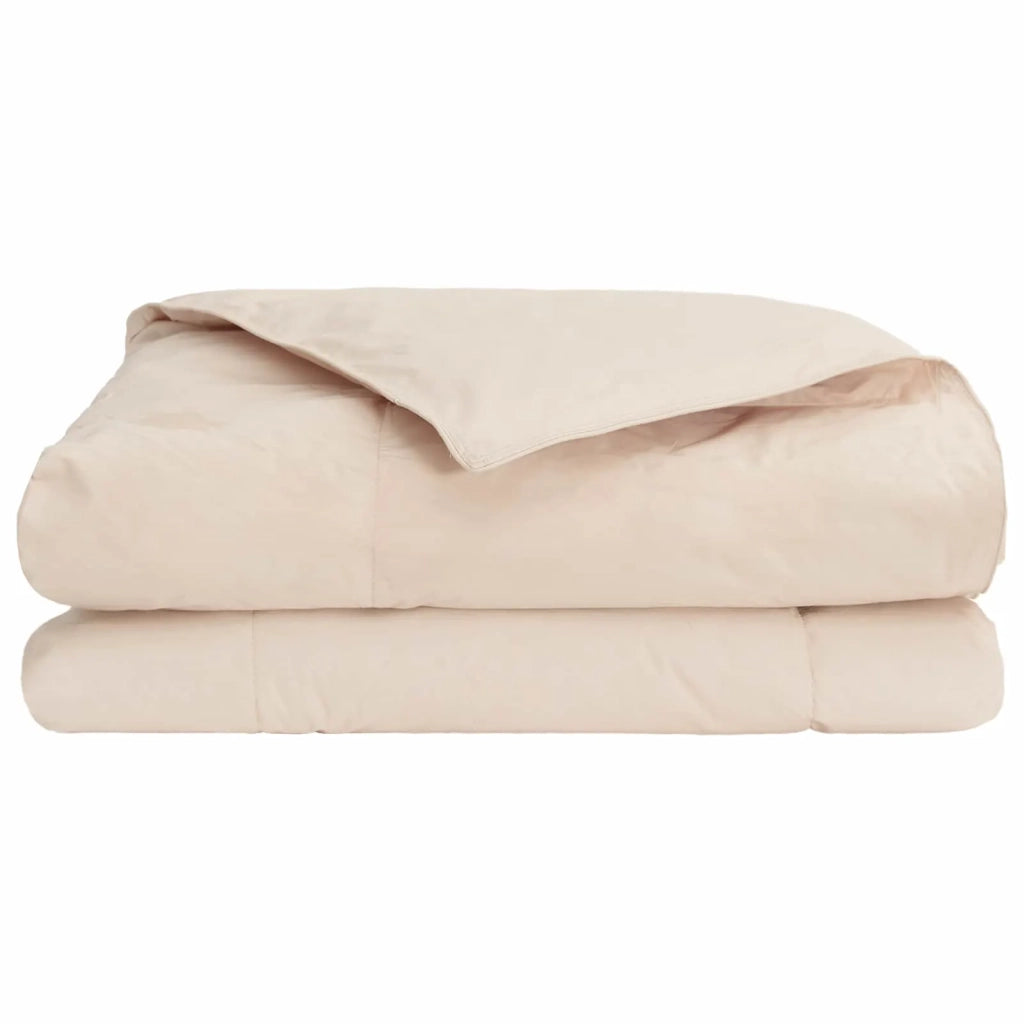 Piumino Letto Estivo Beige 140 x 200 cm 100% Kapok Naturale 42041877