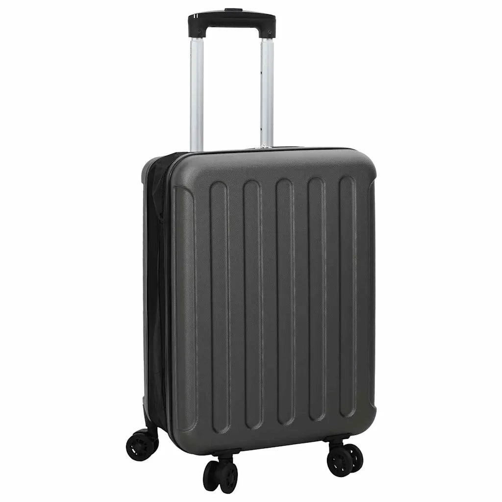 Valigia con blocco Grigio scuro 34 x 23 x 55.5 cm Plastica ABS CFW2497049