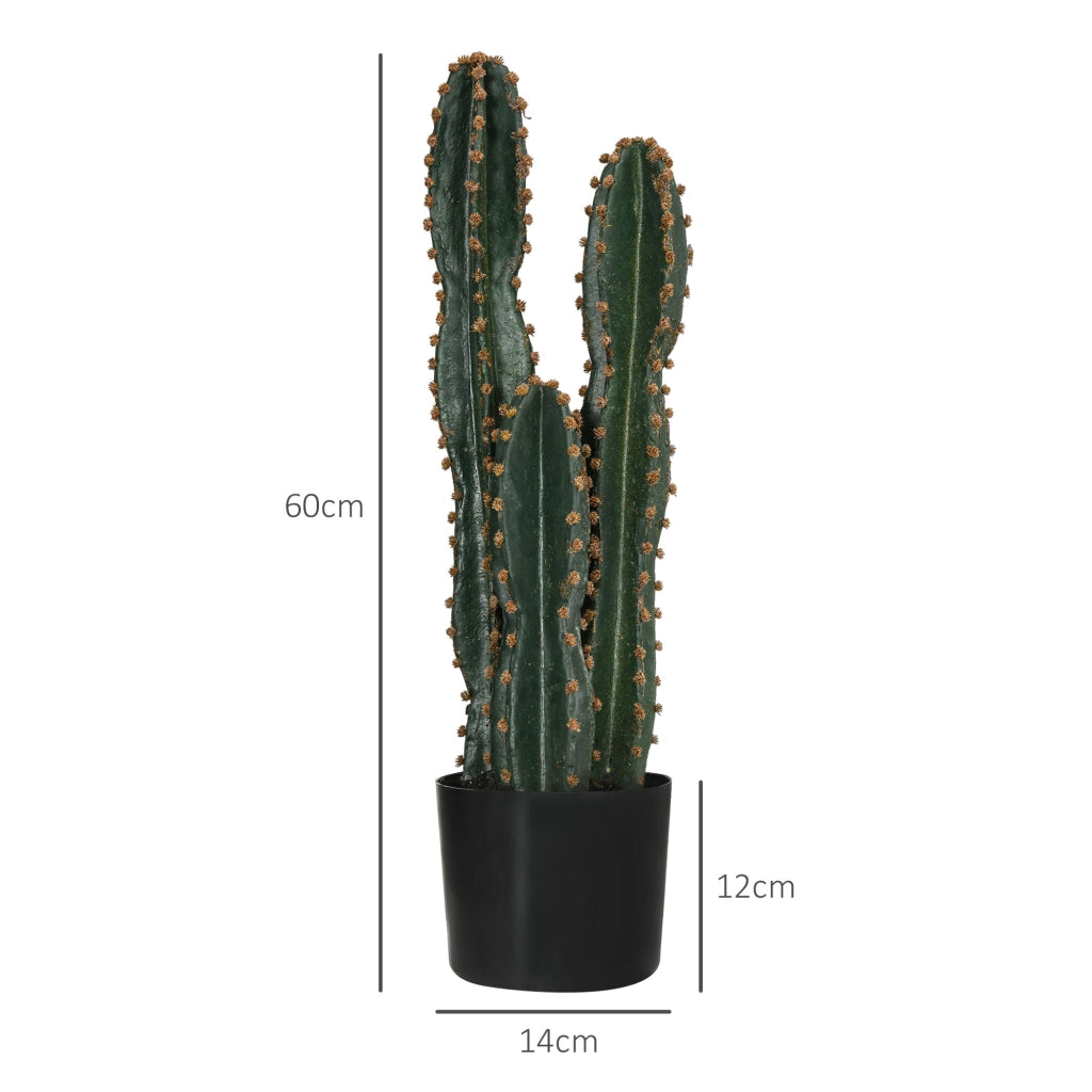 Pianta artificiale cactus ¨C Xylo ¨C verde ? 17 x 60H cm