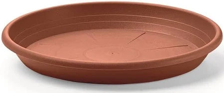 SOTTOVASO 'CILINDRO' Ø 15 cm (vaso Ø 18) - colore terracotta