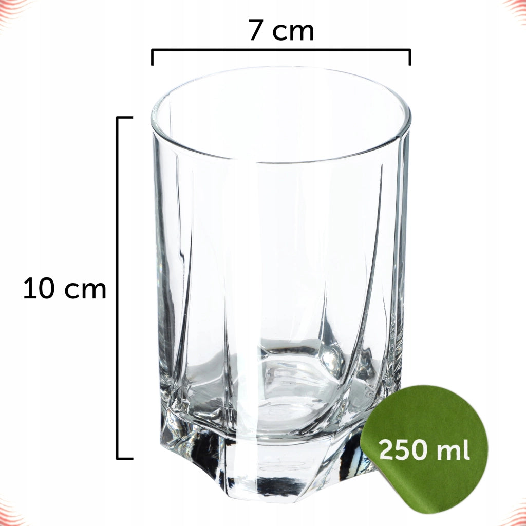 KADAX Set bicchieri per succhi 250ml x6