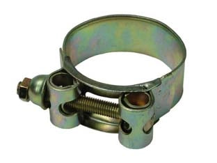 FASCETTA A MORSETTO CON DADO- - ø mm.122/130 - 24,5h. - 5 pezzi QUALITY