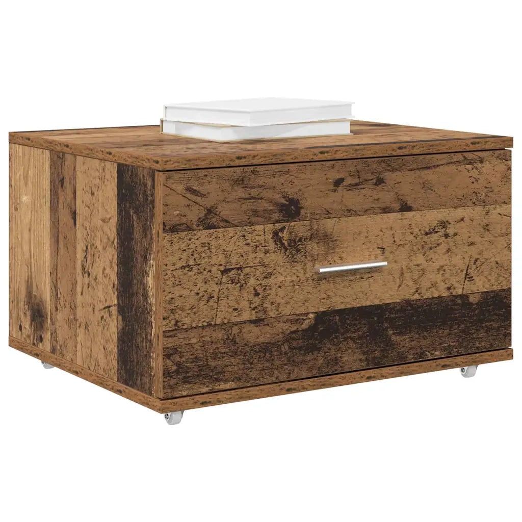 Mobile con Cassetti con ruota Legno vecchio 55 x 45 x 31 cm 869312