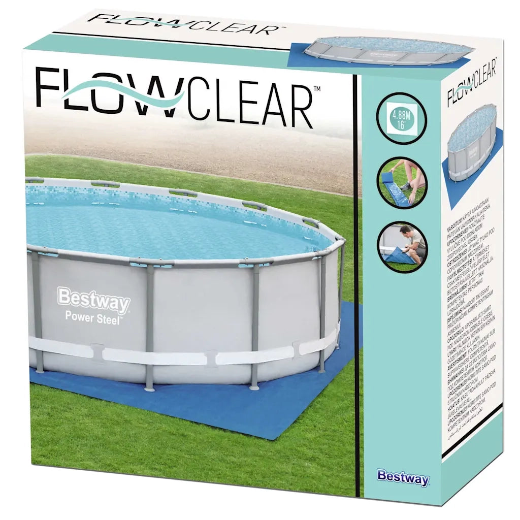 Bestway Telo di Protezione per Piscina Flowclear 488x488 cm 92094