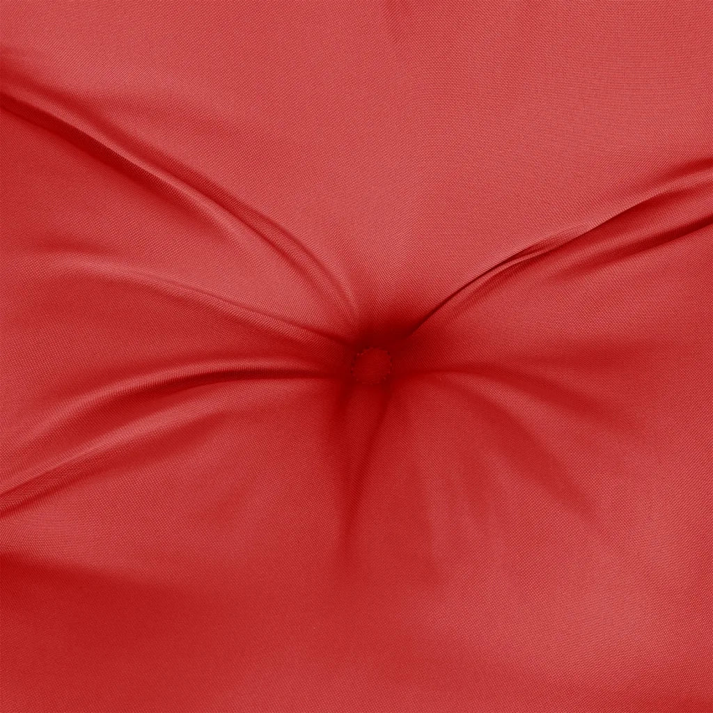 Cuscino Rotondo Rosso ? 100x11 cm in Tessuto Oxford