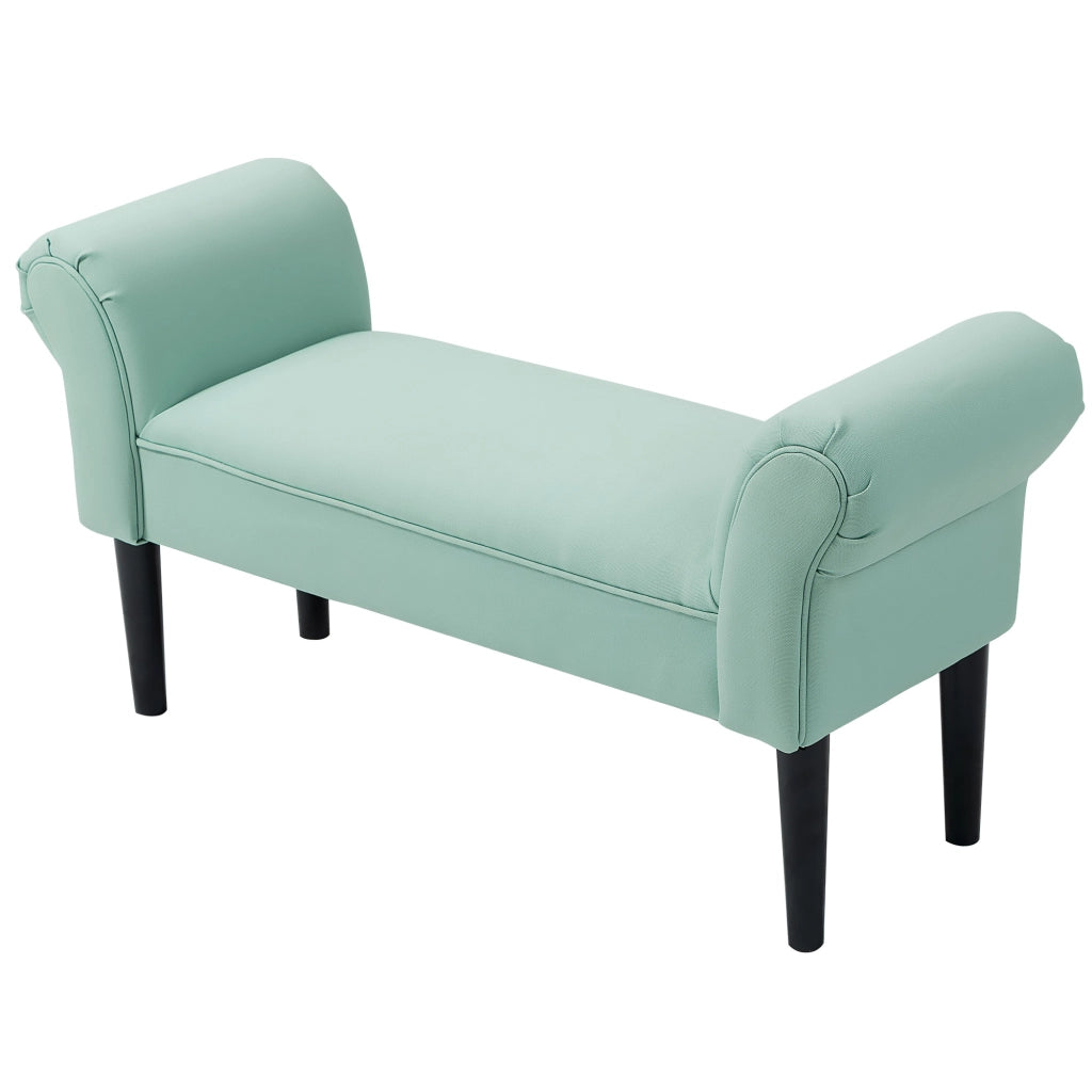 Pouf imbottito per letto ¨C Zephmum ¨C Verde 102x36x51 cm