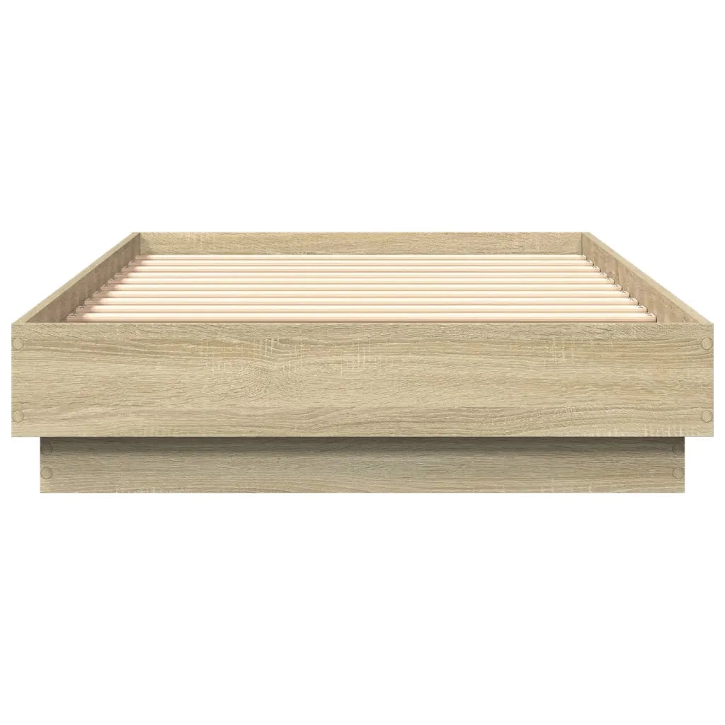 Giroletto con LED Rovere Sonoma 90x190 cm 839541