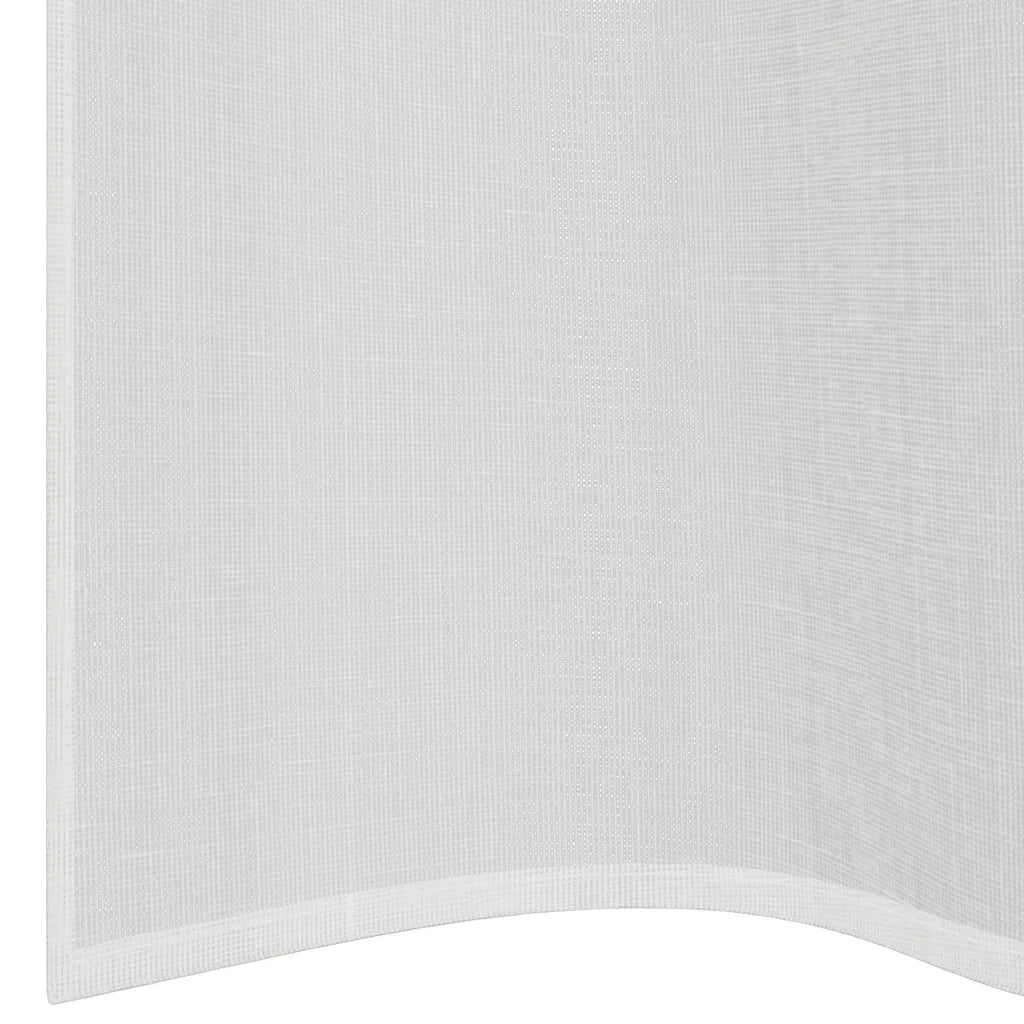 Tende in Voile con Occhielli 2 pz Bianco 4102150