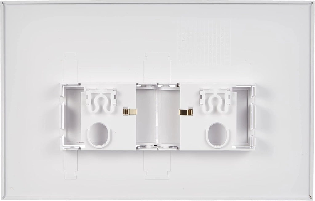PLACCA 2 TASTI MODELLO ECO LINEA BIANCA   PUCCIPLAST Srl