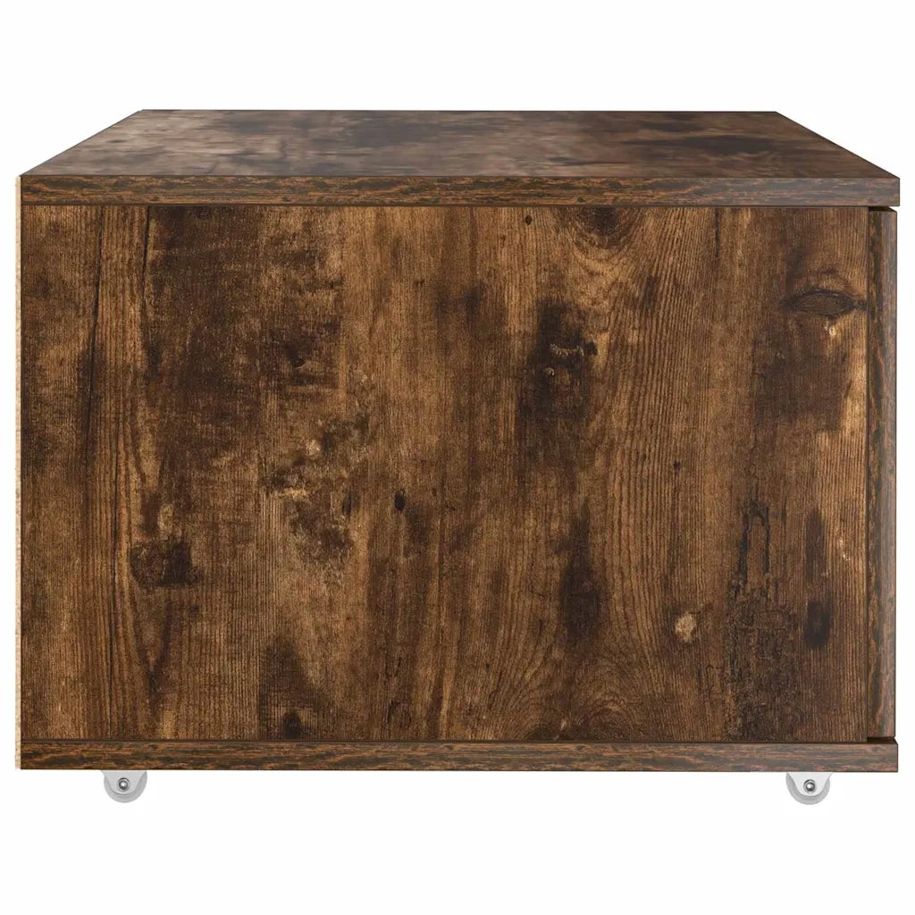 Mobile con Cassetti con ruota Rovere fumé 55 x 45 x 31 cm 869310