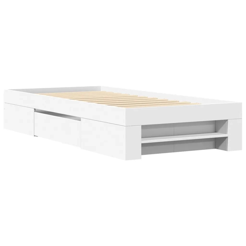 Giroletto Bianco 90x200 cm in Legno Multistrato 3295492