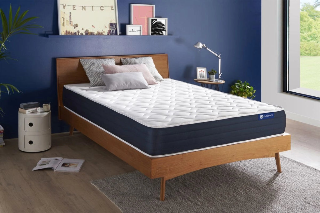 Materasso matrimoniale Actiflex sleep 140x200cm - Spessore : 22cm - Molle insacchettate e memory foam - Bilanciato