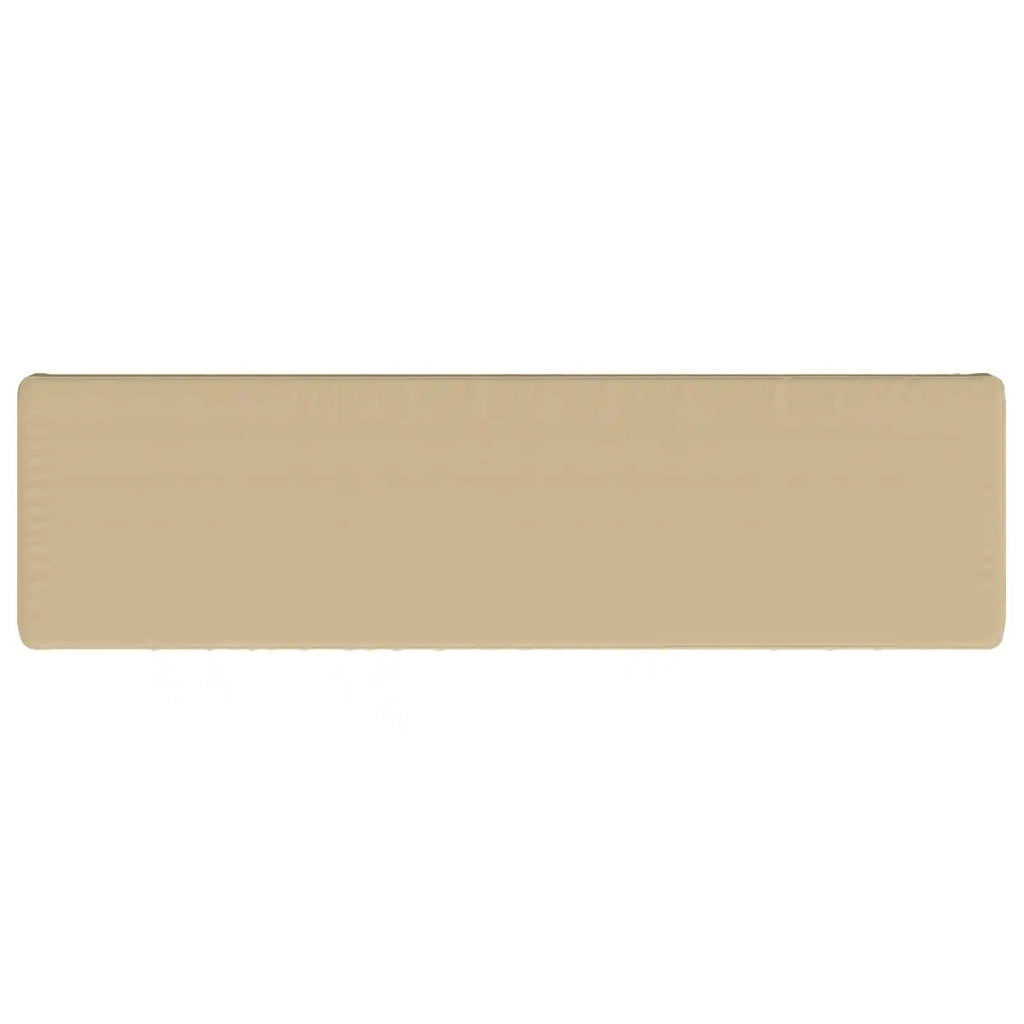 Cuscini per Panchina a 2 Pezzi VUGHT 2 pz 100% Poliestere Beige 952181