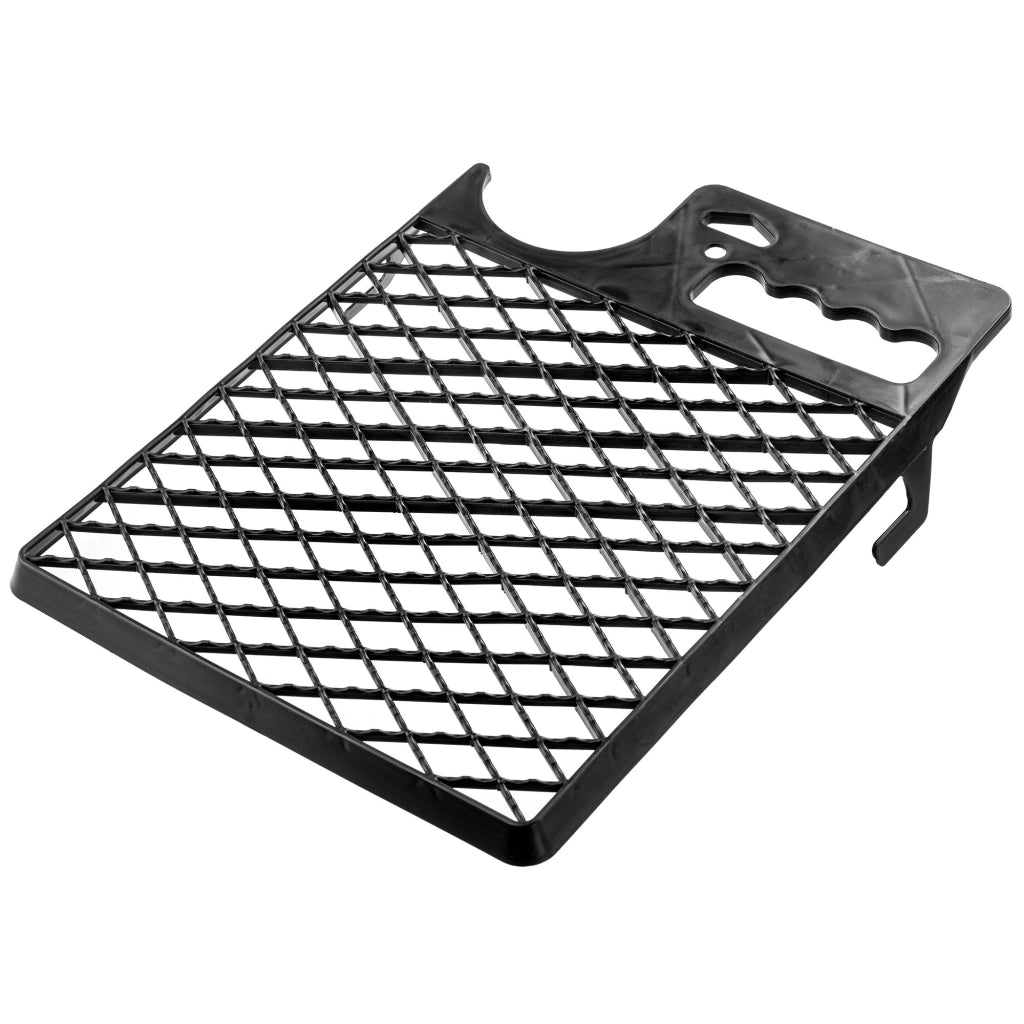 Griglia per pittura piccola KADAX 230x305mm per rullo, nera, con supporto per secchio, 12 pezzi