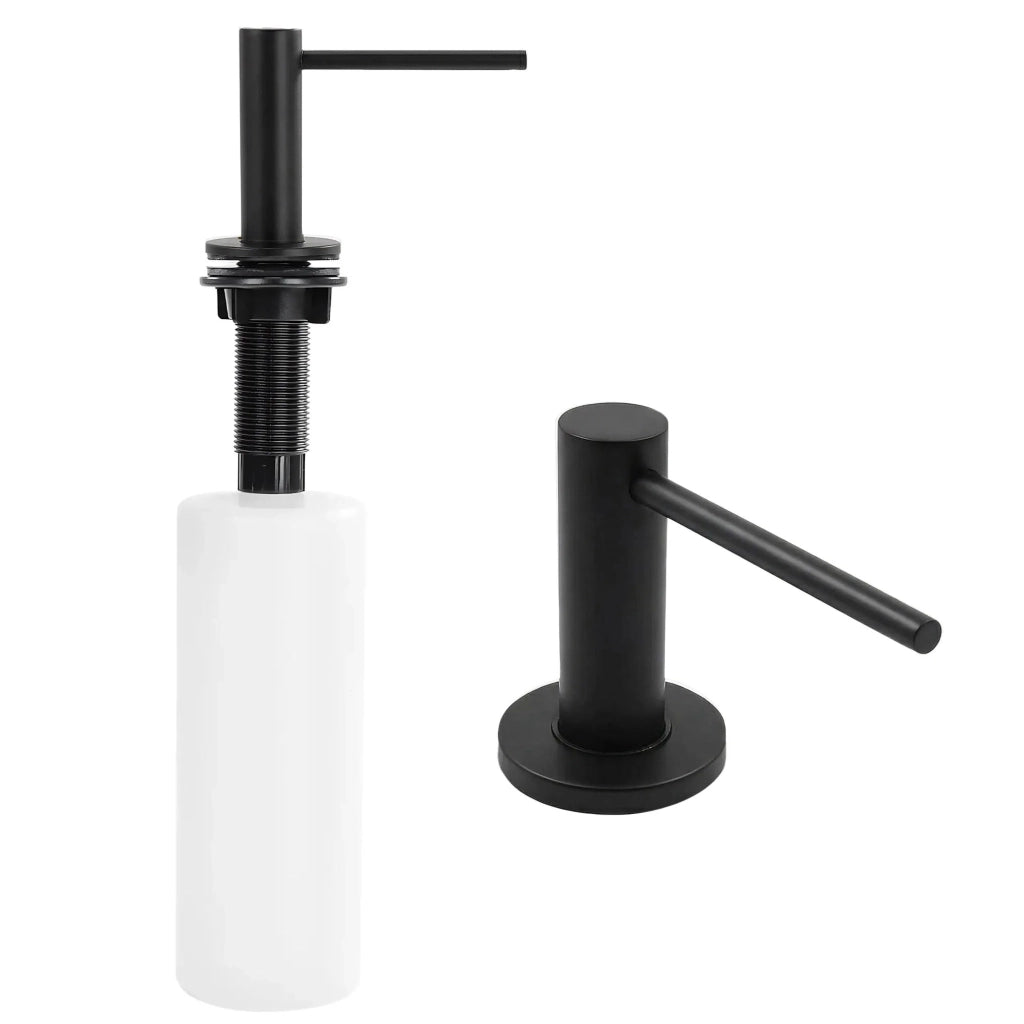 Dispenser Lavello Sapone Rea Erogatore Dex Black