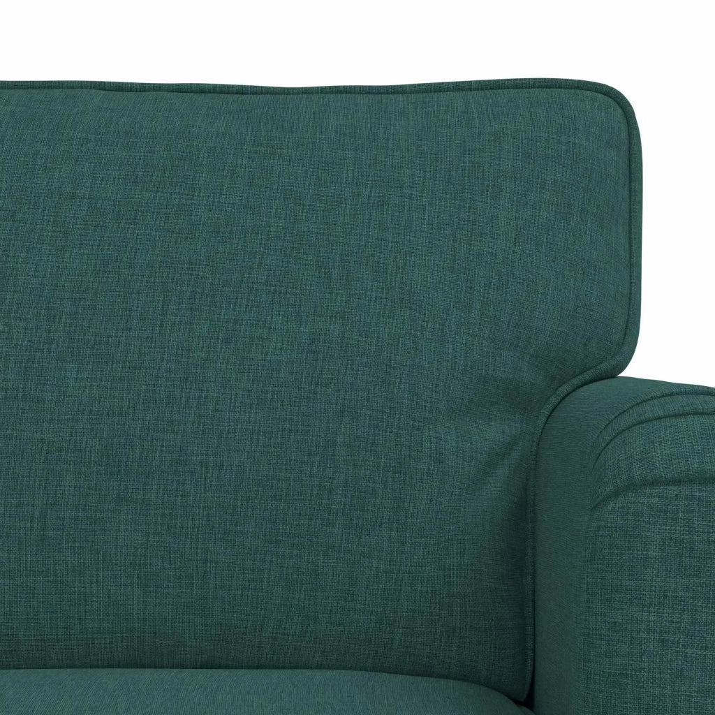 Set di divani 2 pcs Verde Scuro 201 x 80 x 85 cm Tessuto 3407607