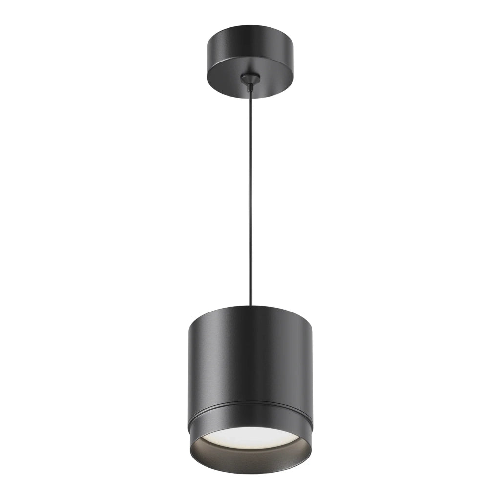 Maytoni Sospensione Moderna Polar 1 luce GX53 dimmerabile nero alluminio
