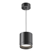 Maytoni Sospensione Moderna Polar 1 luce GX53 dimmerabile nero alluminio