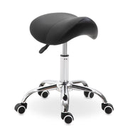 Sgabello Girevole con Altezza Regolabile ¨C Minimal ¨C Nero 52x53x49-61 cm