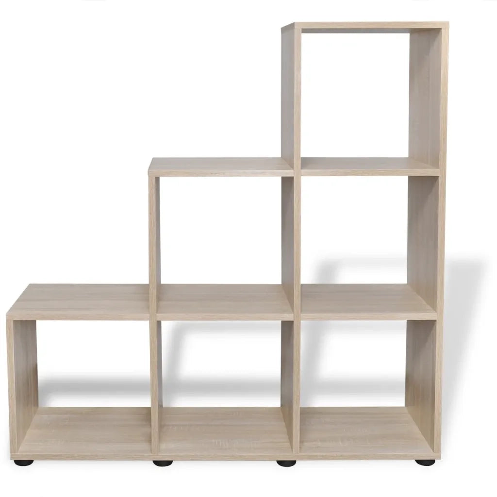 Libreria Scalare / Scaffale Espositore 107 cm Rovere 242553