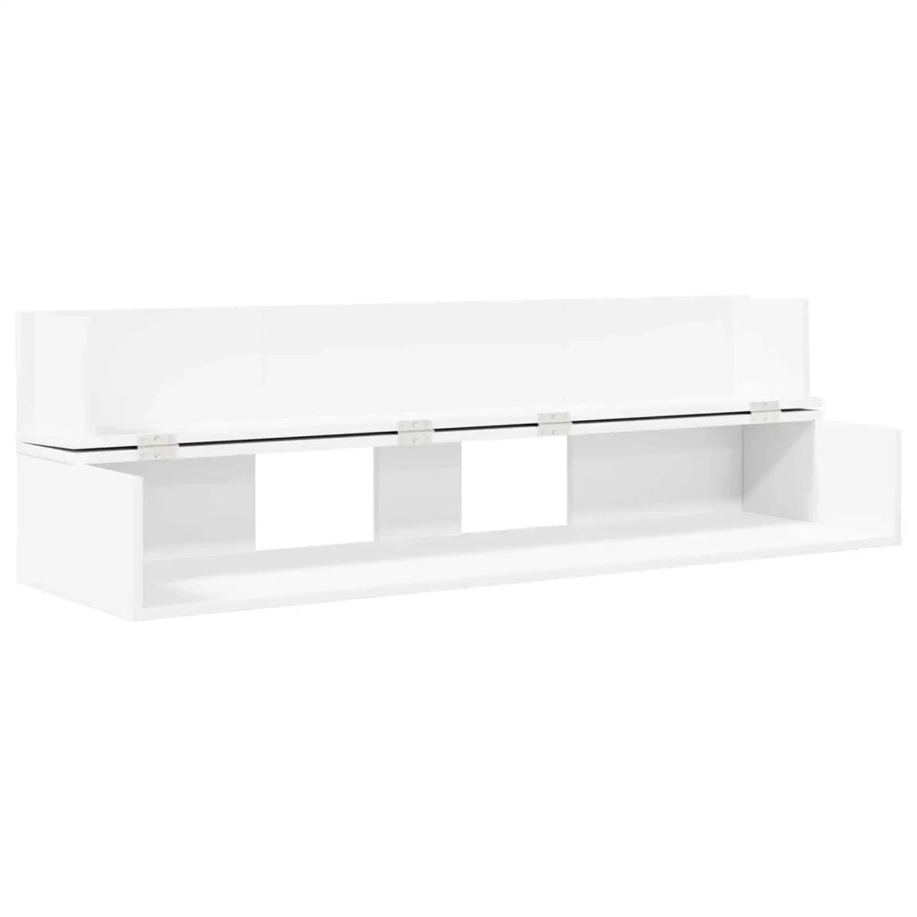 Scrivania studio Bianco 110 x 40 x 19,5 cm Legno ingegnerizzato 8006684
