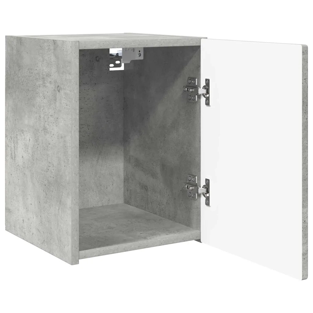 Mobile TV da parete 2 pcs Calcestruzzo 30 x 31 x 40 cm 892256