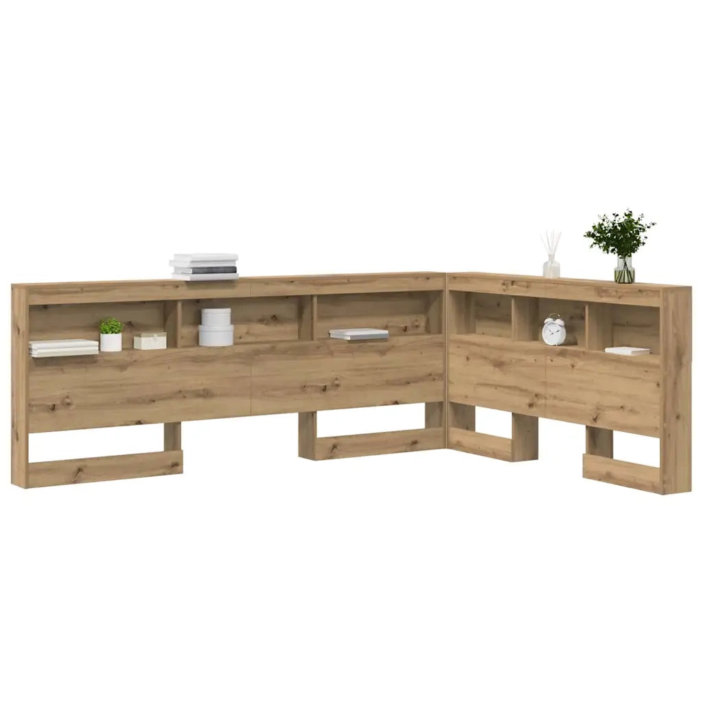 Testata contenitore Rovere artigianale 140 cm Legno multistrato 3335492