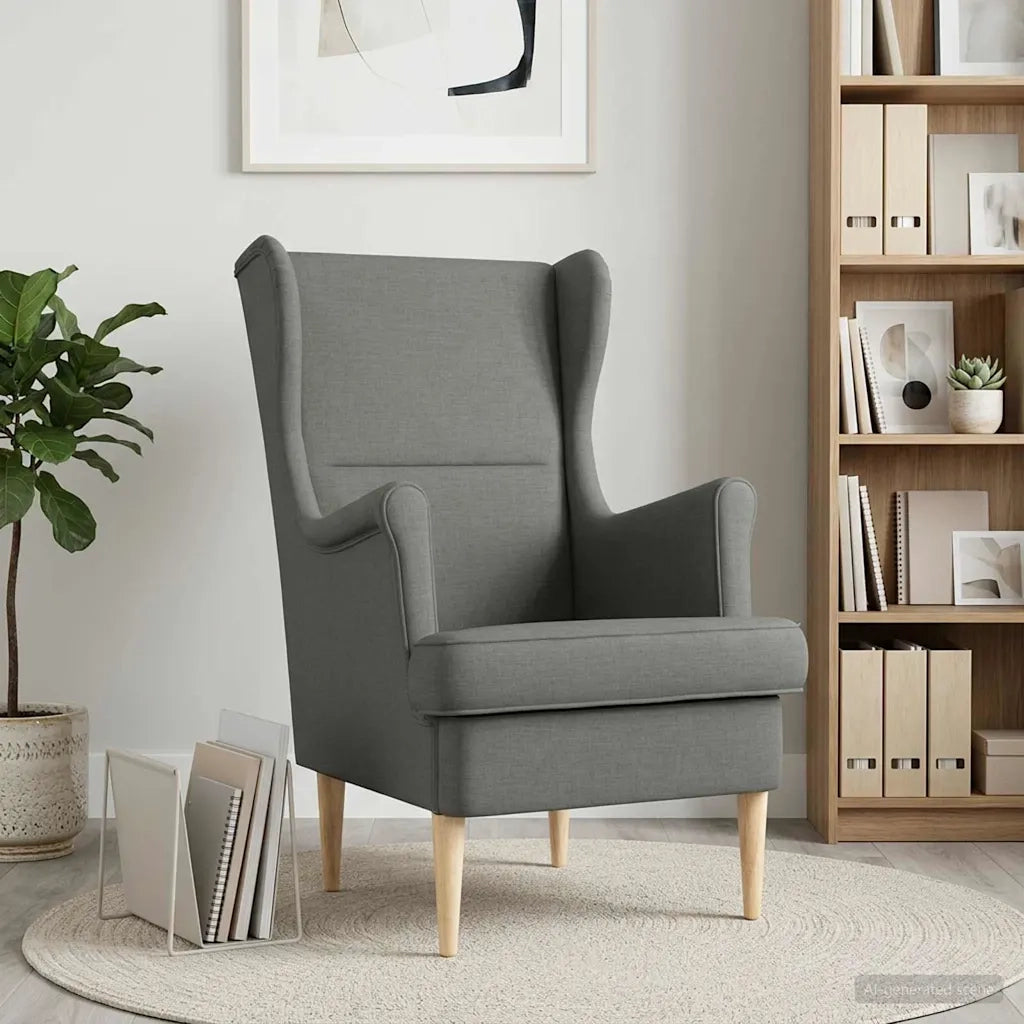 poltrona Grigio scuro Tessuto 42029856