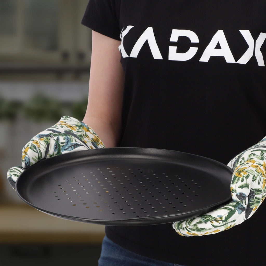 Teglia rotonda antiaderente per pizza KADAX, 32 cm
