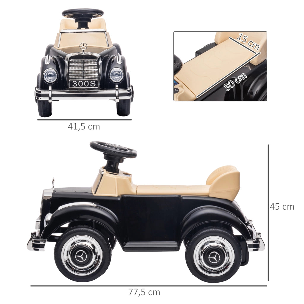 Auto a Pedali Mercedes Benz Design 300 S ¨C zephmum ¨C nero