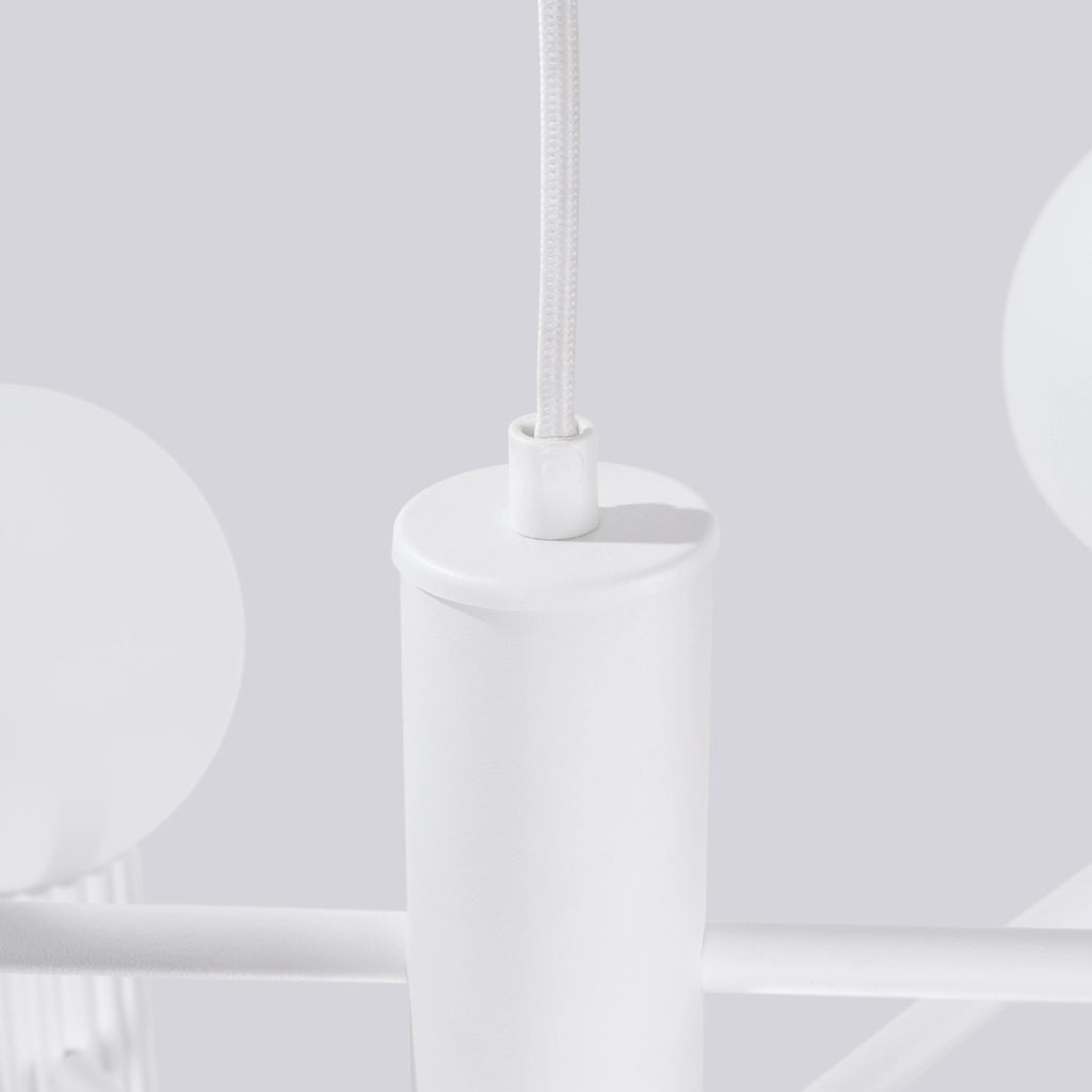 Lampadario HALO 6 bianco
