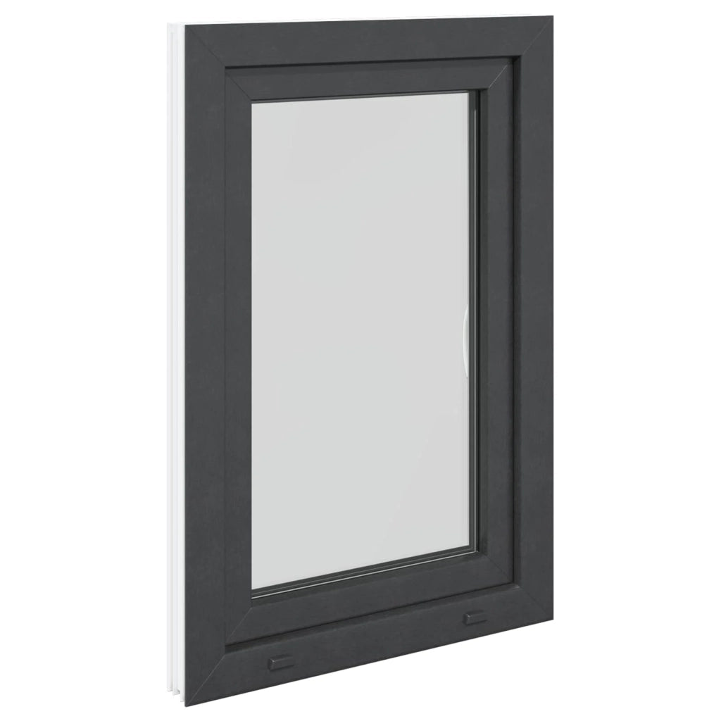 Finestra per Soffitta RISOR 60 x 80 cm PVC e Vetro Antracite