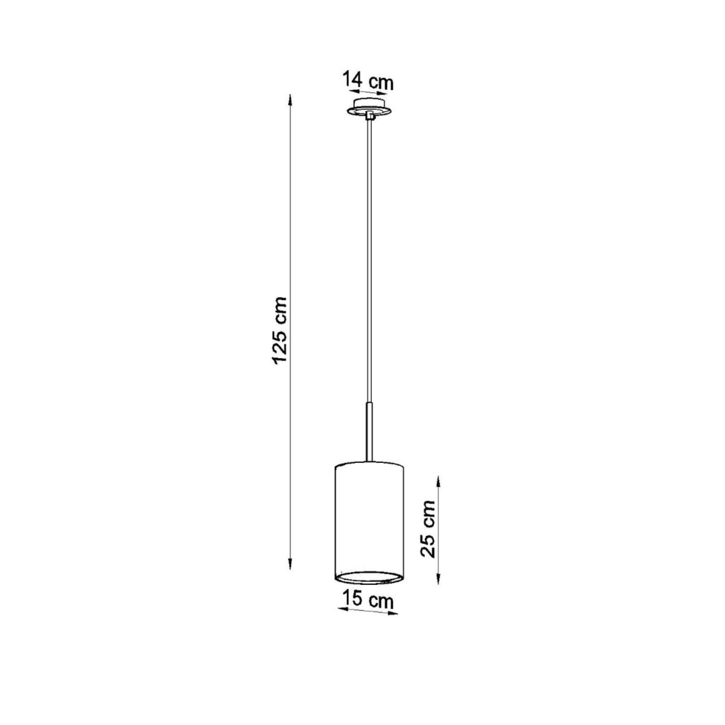 Lampadario OTTO 15 nero