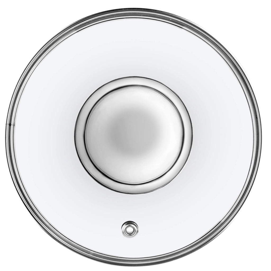 Coperchio in vetro KADAX da 18 cm, universale, resistente al calore, per pentole e padelle.