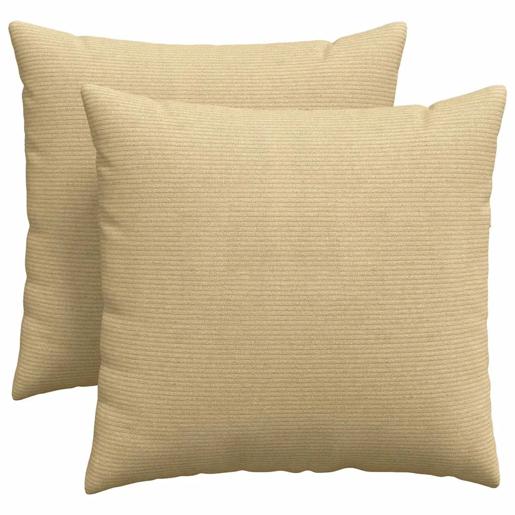 Cuscini da Divano 2 pz-Set di 2 Cuscini per Sofa Grigio Verde 45 x 45 cm